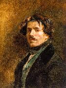 Eugene Delacroix Self Portrait _6 oil painting artist